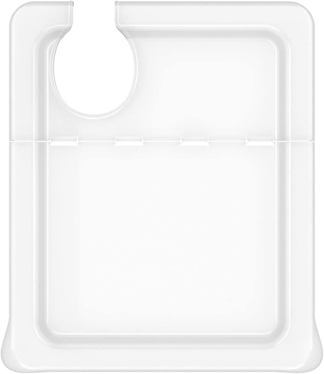 Sous Vide Container 12 Quarts with Universal Collapsible Hinged Lid, Compatible with Anova All Models, Breville Joule, Wancle, Instant Pot Cookers (Container with Plastic Lid and Rack)