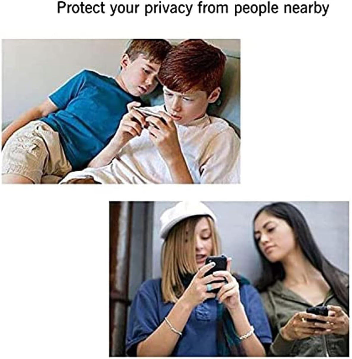 Iphone 14 Plus/Iphone 13 Pro Max [6.7 Inch Display] Privacy Screen Protector 2 Pack and Camera Lens Protector for Iphone 13 Pro 6.1" ＆ Iphone 13 Pro Max 6.7"