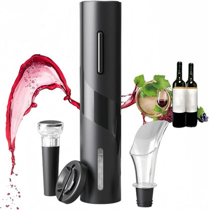 Electric Wine Bottle Opener, 4 Pack Battery Operated, Easy to Use, Perfect for Home, Restaurants & Travel, Wine Lovers & Host
