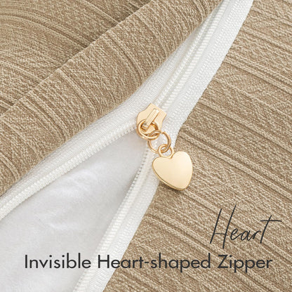 20X20 Inch Oatmeal Decorative Couch Pillow Covers Set of 2 Chenille Throw Pillow Covers Farmhouse Cushion Cases with Elegant Design for Home Decor Sofa Bedroom Living Room