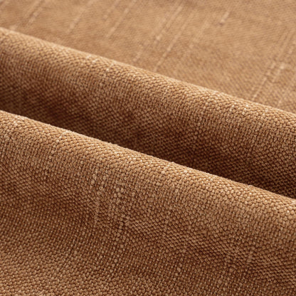 Pack of 2 Decorative Throw Pillow Covers Soft Chenille Throw Pillows Solid Neutral Farmhouse Textured Cushion Covers for Couch Sofa Bedroom Living Room 18X18 Inch, Brown