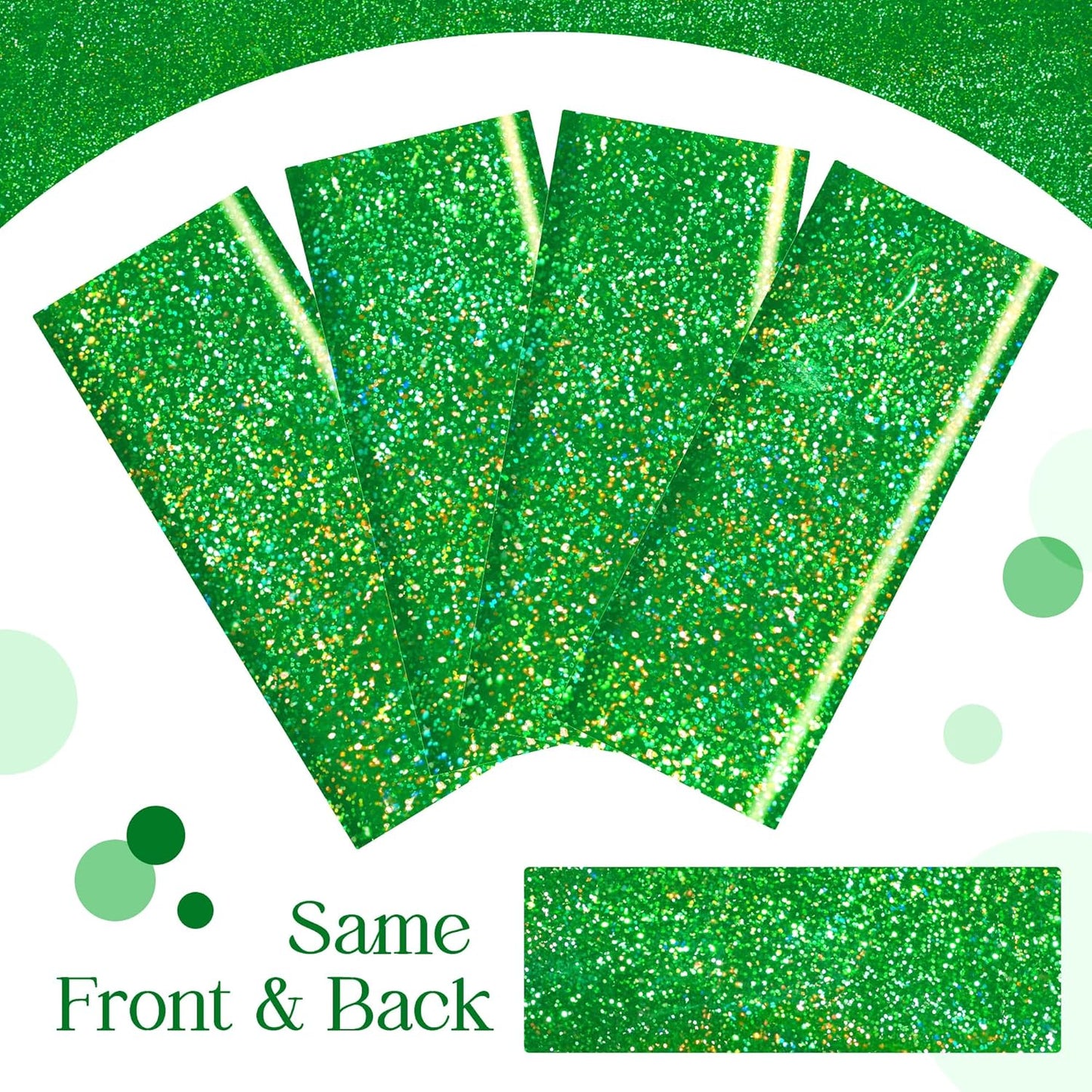 Green Holographic Laser Tablecloth 40" x 108" - Shimmering Plastic Metallic Cover for Jungle Safari, Wild One Baby Shower, and Birthday Party Decorations