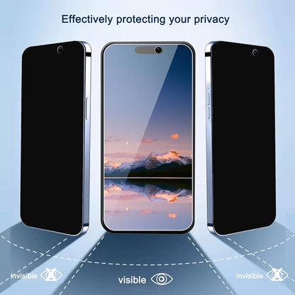 for Iphone 16 Plus/15 Plus/15 Pro Max [6.7 Inch] Display Glass Screen Protector [3 Pack] and Privacy Screen Protector for Iphone 15 Plus/Iphone 15 Pro Max [6.7 Inch] Display 3 Pack[Black]