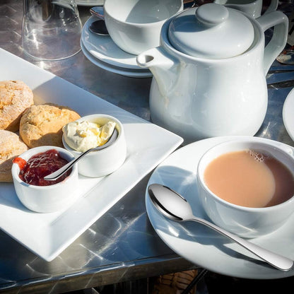 24-Piece Premium Stainless Steel Teaspoon Set, 6.7 Inches, Mirror Finish, Dishwasher Safe