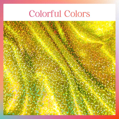 Holographic Laser Tablecloth Set - Waterproof and Easy to Clean - Perfect for Halloween, Bachelorette, Mermaid, Birthday, Wedding, and Anniversary Celebrations (Black & Gold, Set of 2)