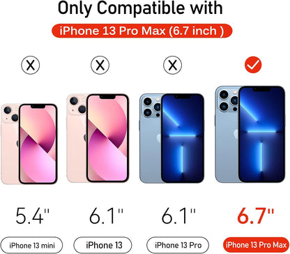 [4+2Pack]Screen Protector Compatible with Iphone 13 Pro Max 6.7‘’[4 Pack]With [2 Pack] Camera Lens Protector, HD Tempered Glass Film with Align Frame, 9H Hardness, Bubble Free,Scratch Resistant
