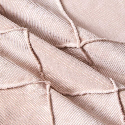 Pack of 2 Velvet Pink Decorative Throw Pillow Covers,Soft Plaids Accent Solid Square Cushion Case Pillow Cases Set for Couch Sofa Bedroom Car Living Room (18X18 Inch/45X45 Cm, Pink)