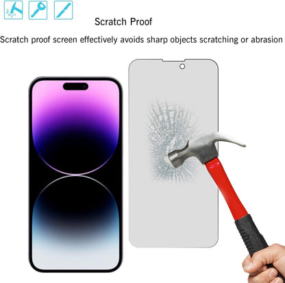Iphone 14 Pro Max[6.7 Inch] 2Pack Privacy Screen Protector+ 2 Pack Camera Lens Protector,3 Pack Camera Lens Protector for Iphone 14 Pro 6.1" ＆ Iphone 14 Pro Max 6.7"