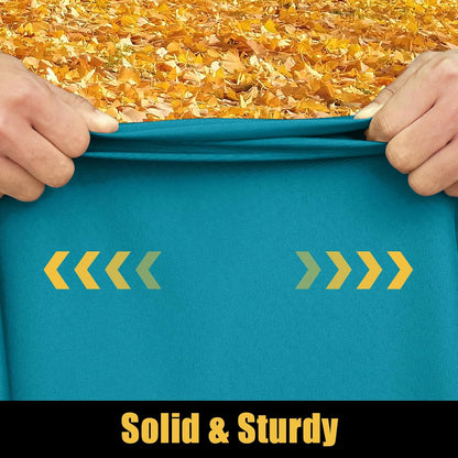2 Pack Rectangle Picnic Table Cloth, Waterproof Elastic Fitted Tablecloths, Washable Polyester Rectangular Patio Table Cover for Camping, Indoor and Outdoor (Teal, 30"X48")