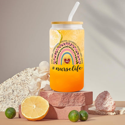 Nurse Gifts - Women'S Nurse Appreciation & Graduation Gifts - 16 Oz Can Glass