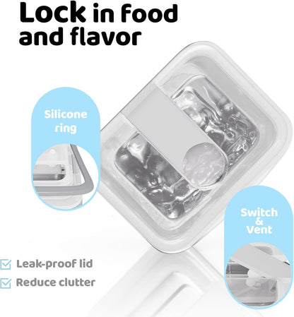 Stainless Steel Snack Box Containers for Kids, 3 Pack 12.8 Oz Leak-Proof Microwave-Safe Small Food Storage Container with Lid, Metal Compact Bento Lunch Box Container for School Travel