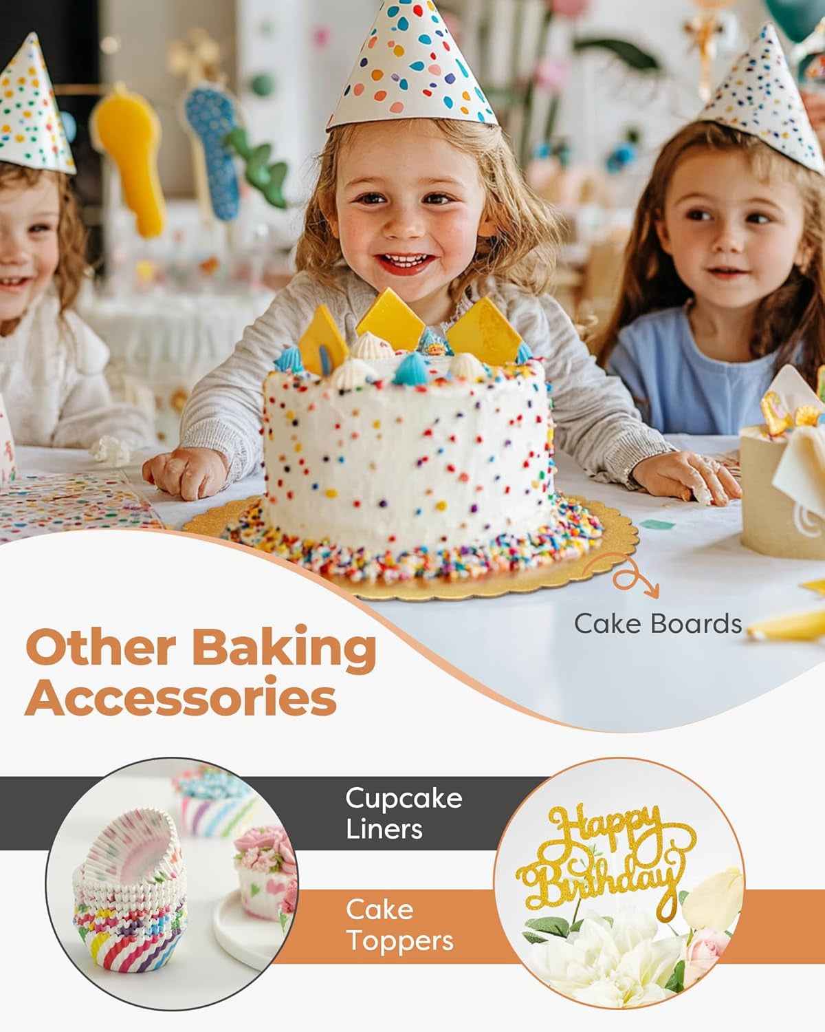 700Pcs Cake Decorating Kit, Baking Supplies with Springform Pans, Cake Turntable for Decorating, Piping Tips, Pastry Bags, and More Baking Tools