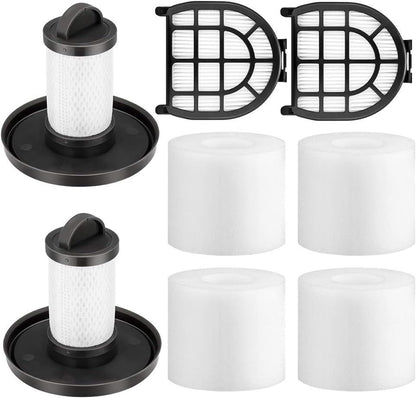 Shark LZ601 Replacement Filters for Shark APEX Uplight Lift-Away Duoclean Stick Vacuum Models LZ600, LZ601, LZ602, LZ602C, Compatible with Part # XFFLZ600 (4+2+2)
