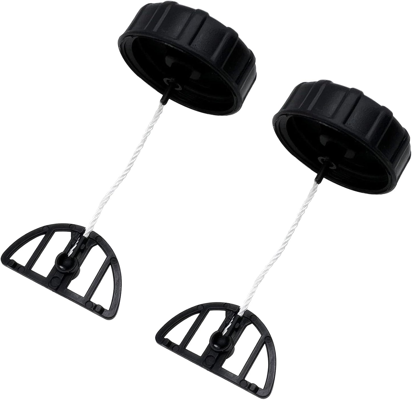 2 Pieces Fuel Tank Gas Cap Oil Filler Cap Replacement for STIHL Chainsaw 017 017C 018 018C 019T MS170 MS170C MS180 MS180C MS190T MS191T