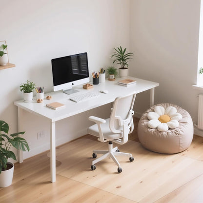 Office Chair Mat for Hardwood Floor, 36"×48" Clear Desk Chair Mat for Rolling Chairs, Computer Gaming Desk Mat, Floor Protector for Office & Home, Not for Carpet