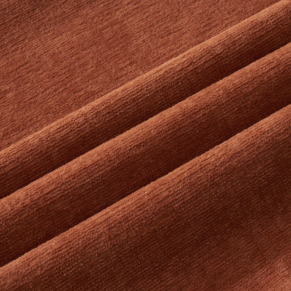 Rust Couch Pillow Covers 18X18 Inch, Set of 2 Soft Chenille Fall Decorative Square Throw Pillow Covers Farmhouse for Sofa Living Room Bed