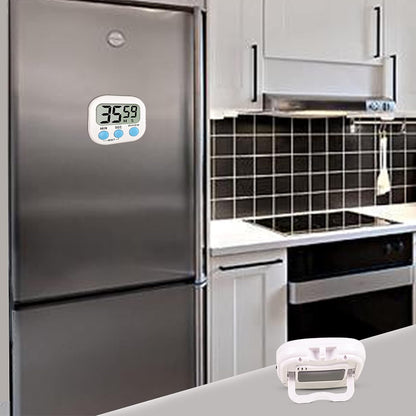 Timer for Kids,Oversized Display,Kitchen Timer Digital,Magnetic Back,Loud Ring,Stand for Cooking,Classroom,Bathroom,Teachers,Kids（Blue）