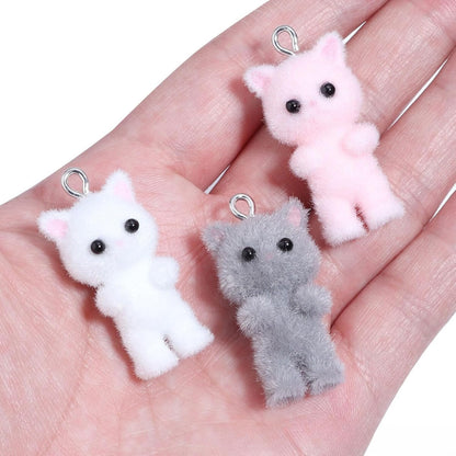 Cat Phone Charms Y2K Cute Aesthetic Kawaii Cat Mobile Phone Pendants Wrist Straps Lanyard Accessories for Bag Backpack Keychain Camera Pendants Decor