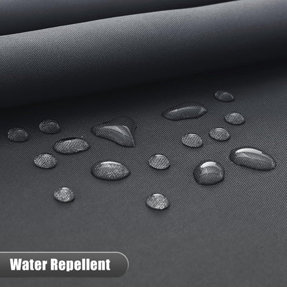 Luxury Black and Grey Ombre Shower Curtain Sets with 12 Hooks, Waterproof and Washable Decorative Shower Curtains for Bathroom, 72X72 Inches