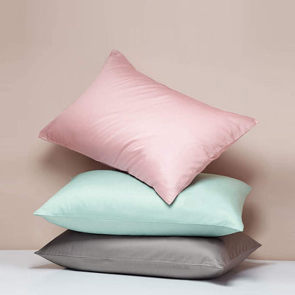 2 Pack Zippered Satin Toddler Pillowcases, 13X18 Inches, Luxury and Silky Soft Travel Zip Pillow Cases for Boys and Girls, Pink