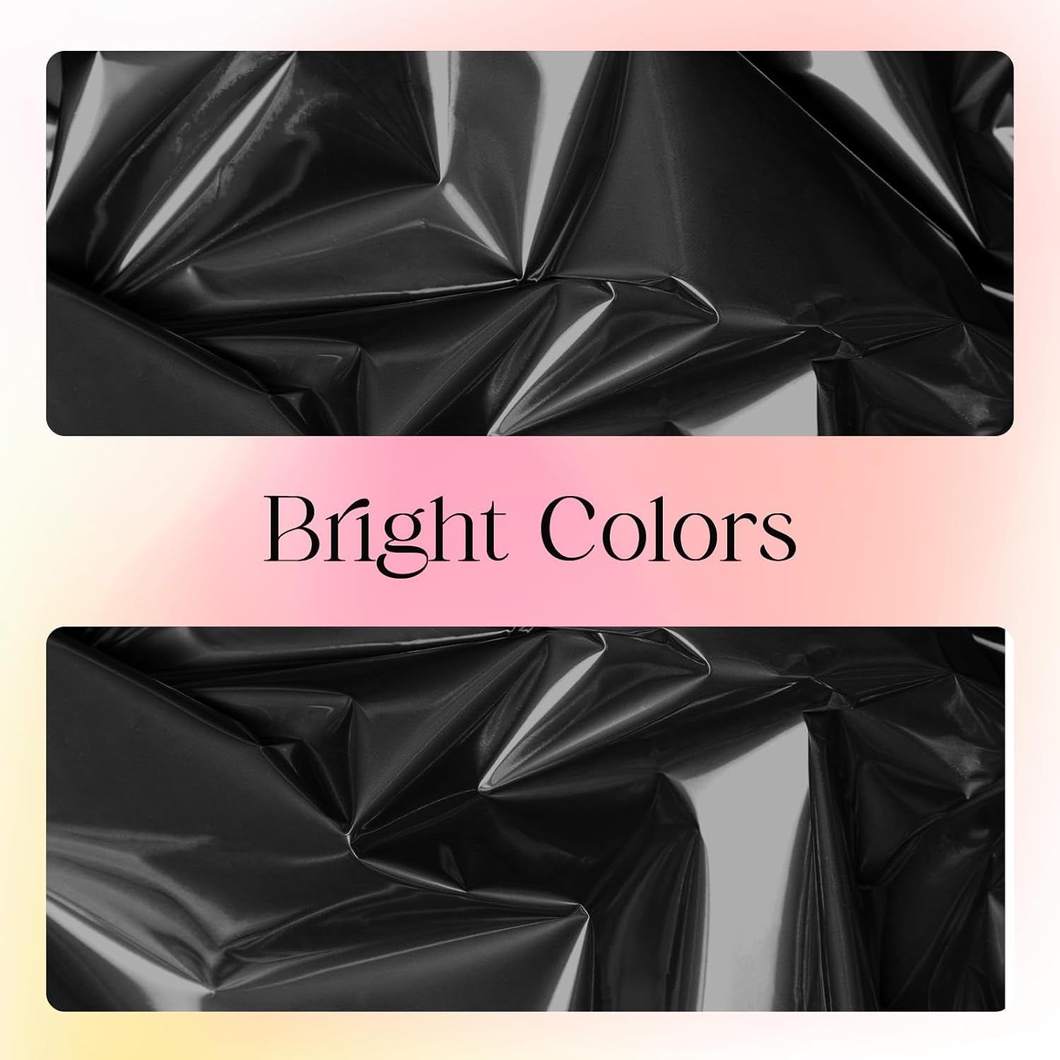 Set of 2 Black Plastic Tablecloths with Metallic Matte Finish, 40" x 108", Ideal for Halloween, Graduation, Space, Scorpio Birthday Parties, and Anniversary Event Decorations