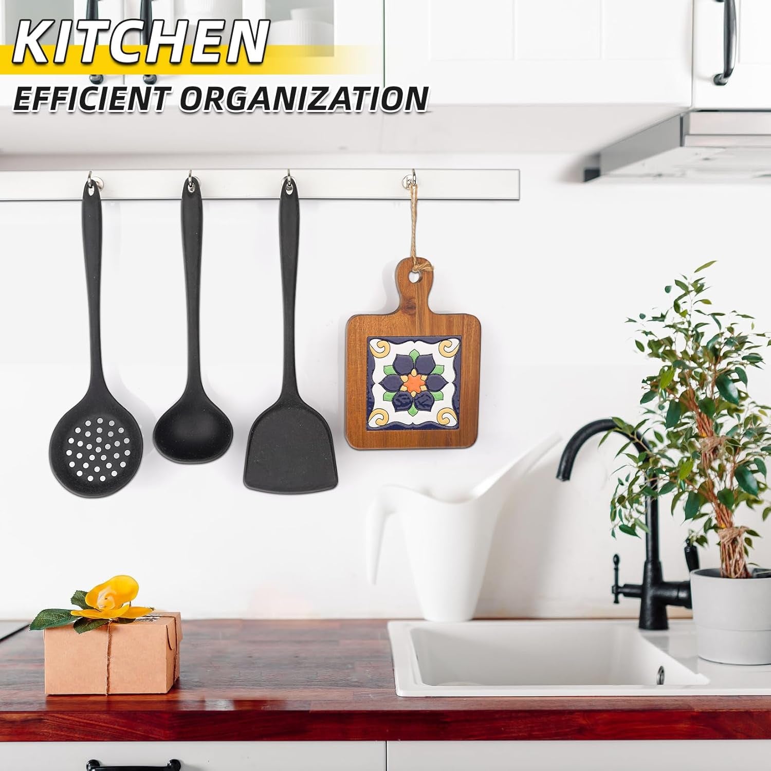 20-Pack Heavy-Duty Magnetic Hooks, 25 lbs Capacity - Versatile Hanging Solution for Kitchen, Classroom, Garage, and Office