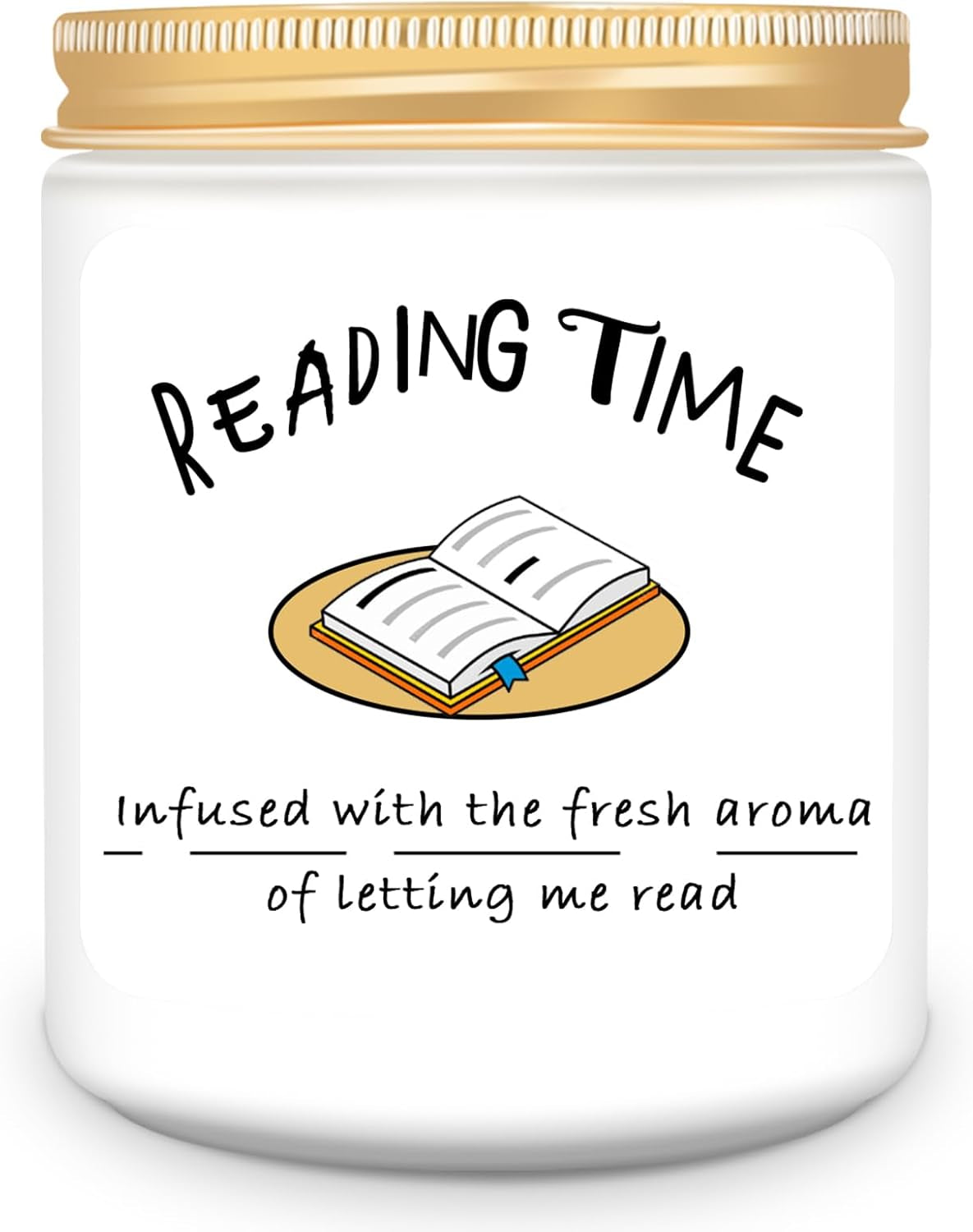 Book Lover Candle Gifts for Readers- Reading Bookish Gift Candles, Thanksgiving Christmas Birthday Gifts for Bookworm, Librarian