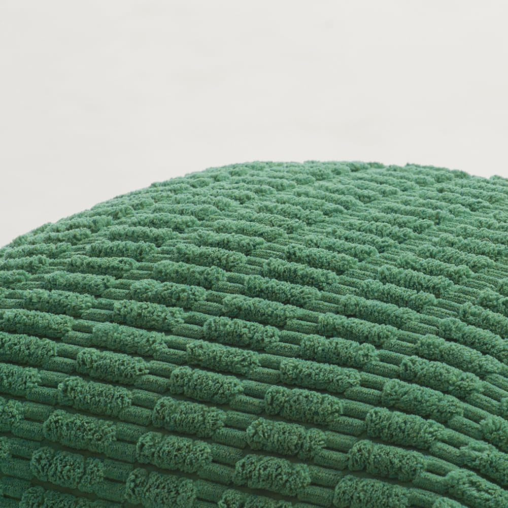 4 Packs Green Decorative Throw Pillow Covers 18X18 Inch for Living Room Couch Bed, Holiday Christmas Home Decor Gift, Soft Plush Corduroy Cute Accent Square Cushion Case 45X45 Cm