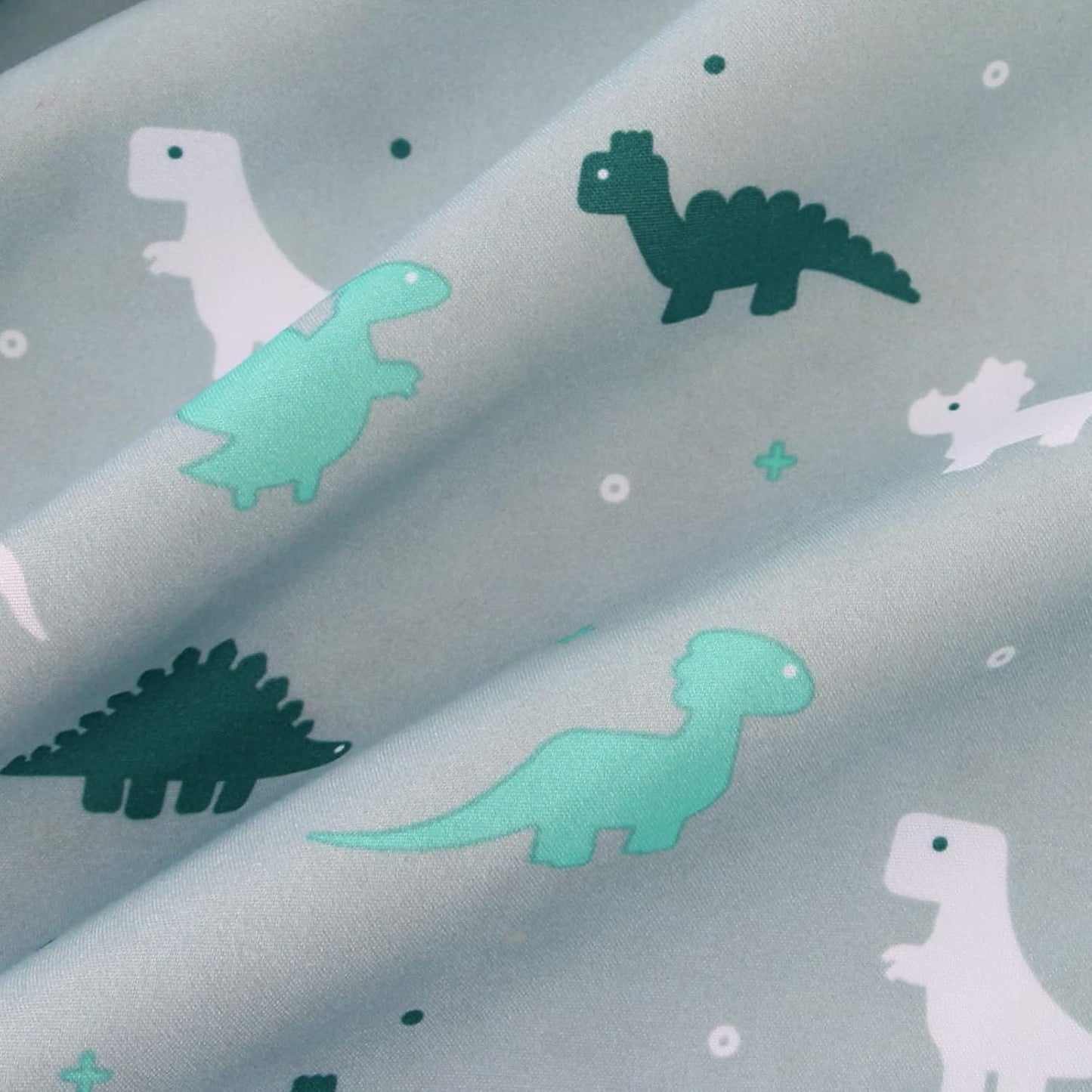 2-Piece Toddler Sheet Set Microfiber, Toddler Bedding Set Includes Crib Sheets Set and Envelope Pillowcase, Silky Soft, Breathable and Lightweight, Dinosaur
