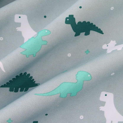 2-Piece Toddler Sheet Set Microfiber, Toddler Bedding Set Includes Crib Sheets Set and Envelope Pillowcase, Silky Soft, Breathable and Lightweight, Dinosaur