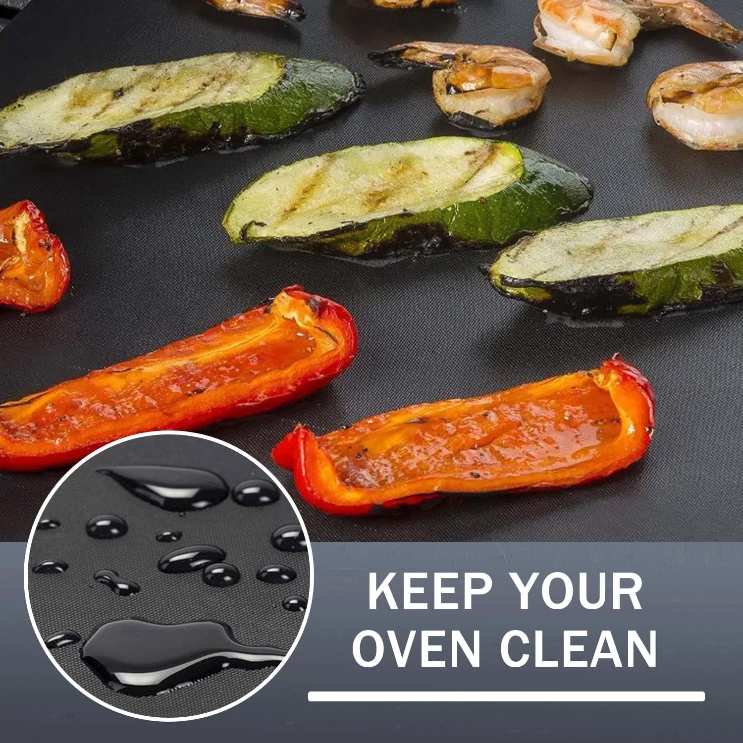 4 Pack for CHEFMAN 12Qt Air Fryer Liners, Heat Resistant Baking Mat for Air Fryer Accessories