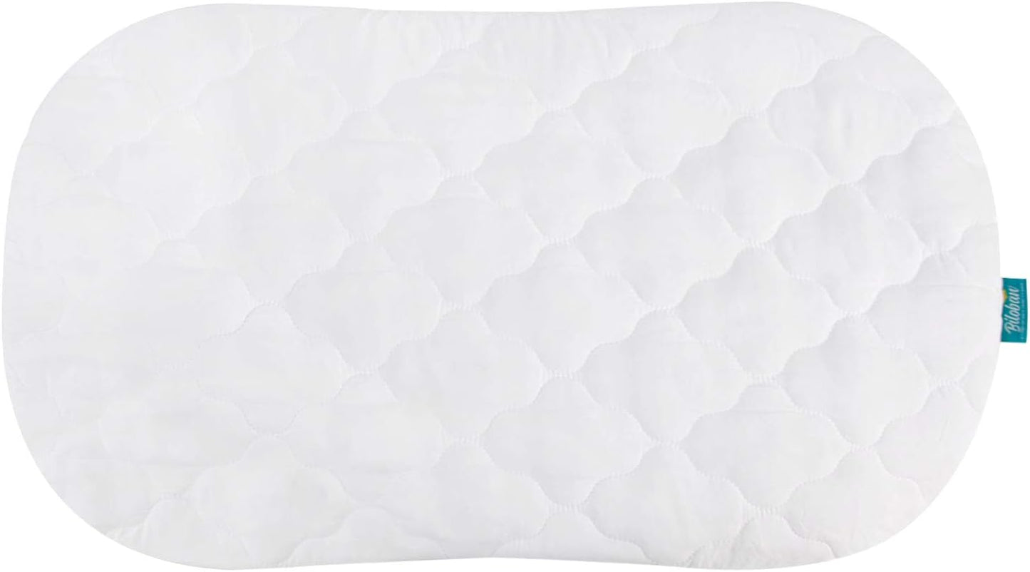 Bassinet Mattress Cover Compatible with Halo Bassinest Swivel Sleeper Bassinet Mattress Only, Waterproof and Soft White