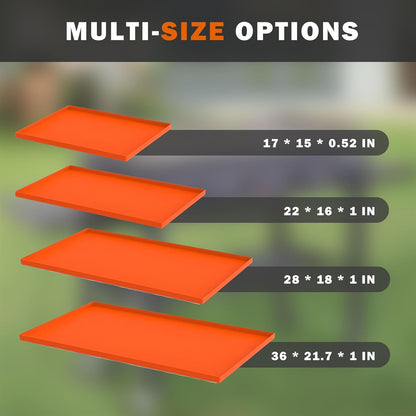 Silicone Griddle Mat for Blackstone 17 Inch Griddle, Reusableheavy Duty Food Grade Silicone Mat, Protects from Rodents, and Rust, Keeps It Clean to Prevent