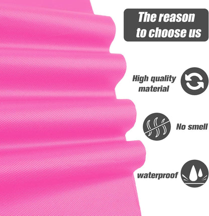 Magenta 3 Pack Premium Disposable Plastic Tablecloth for Parties 54 Inch X 108 Inch Rectangle Table Cover 6 to 9 Foot Tables for Birthdays Thanksgiving Weddings Christmas Anniversary Buffet Table
