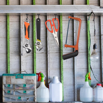 10Pack Black Magnetic Hooks Heavy Duty, Neodymium Magnet Hooks for Cruise, Strong Magnetic Hooks for Hanging, Magnets with Hooks for Home, Kitchen, Workplace, Office -25LBS