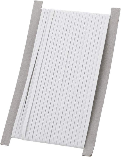 Elastic Band for Sewing, 1/8 Inch X 12 Yard High Elasticity Sewing Elastic Bands for Waistbands Pants Clothes and Crafts DIY, White