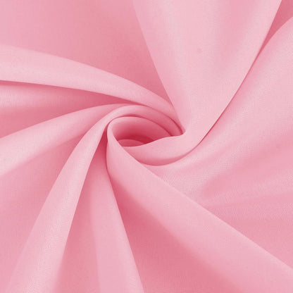 Rectangle Pink Tablecloths - 6 Pack, 70 x 120 Inches - Reusable and Washable Polyester Covers for 6-8 Ft Tables, Ideal for Weddings, Parties, and Banquets