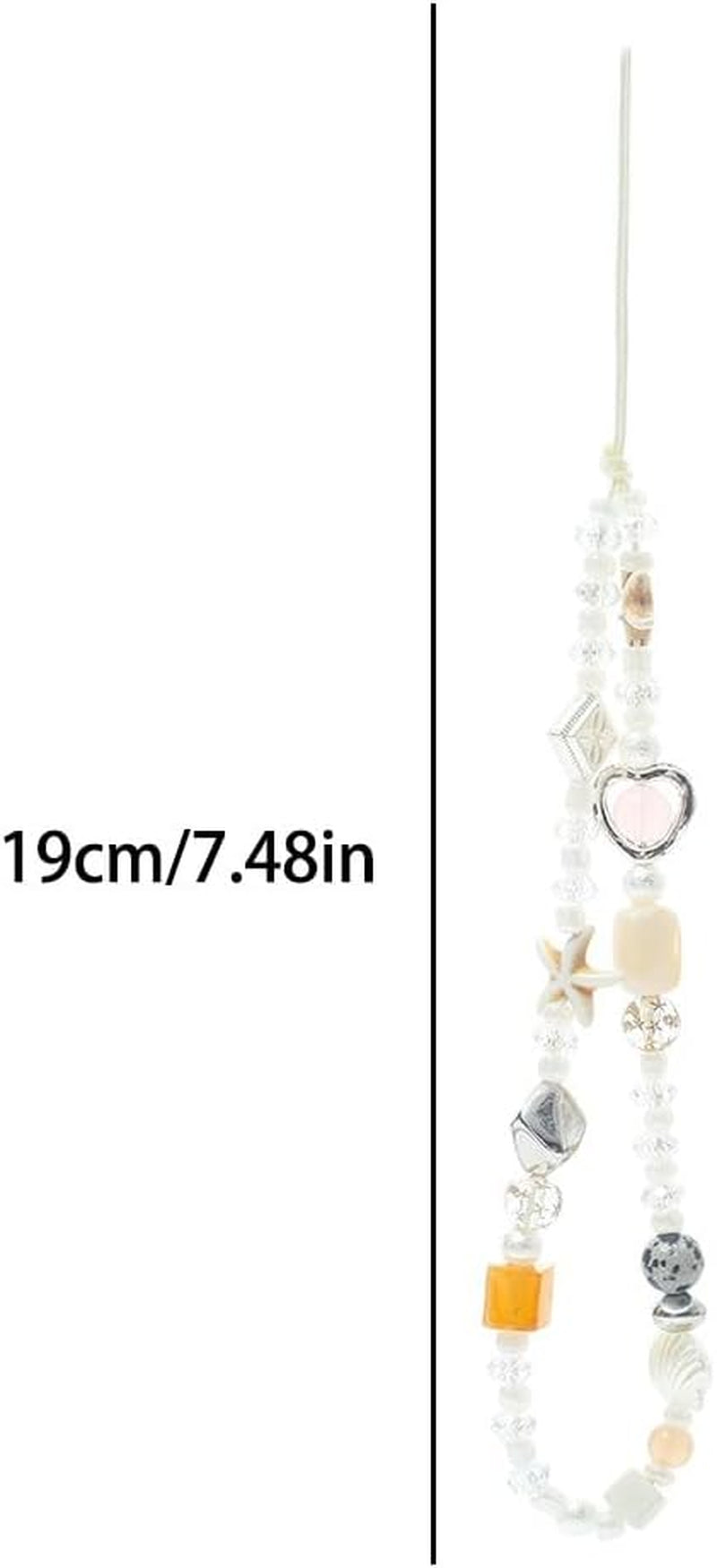 Beaded Camera Wrist Strap Cute Digital Camera Charm Lanyard Phone Charms Strap Beaded Camera Chain for Phone Bag Keychain