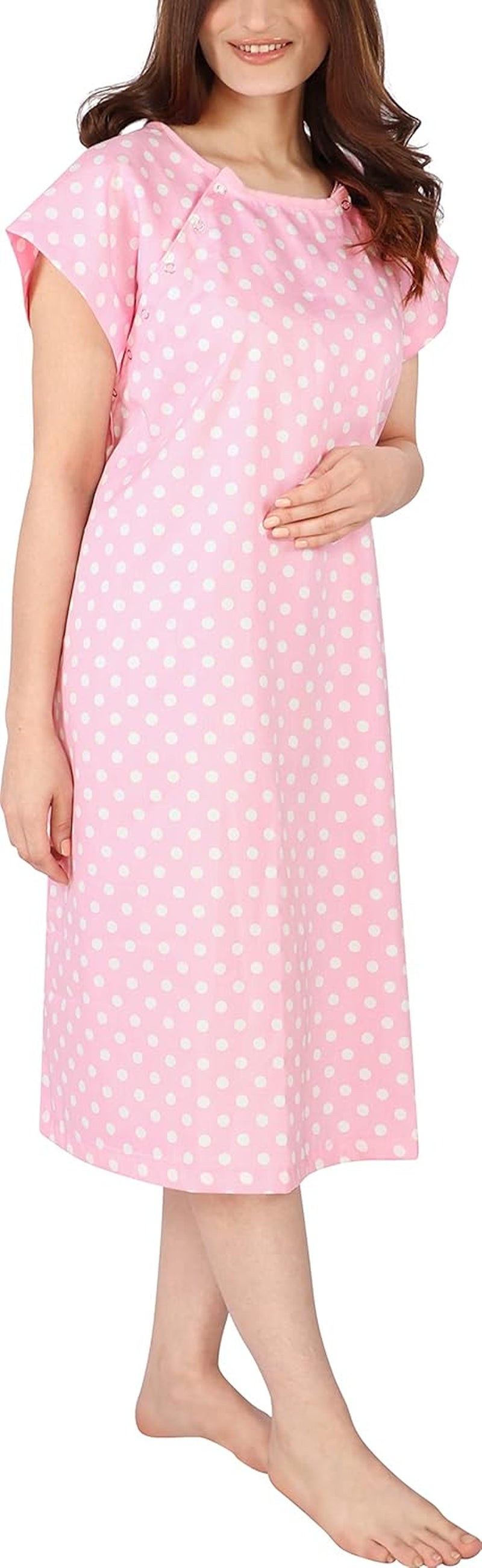 Women'S Hospital Gown Soft Comfortable and Stylish Patient Gown