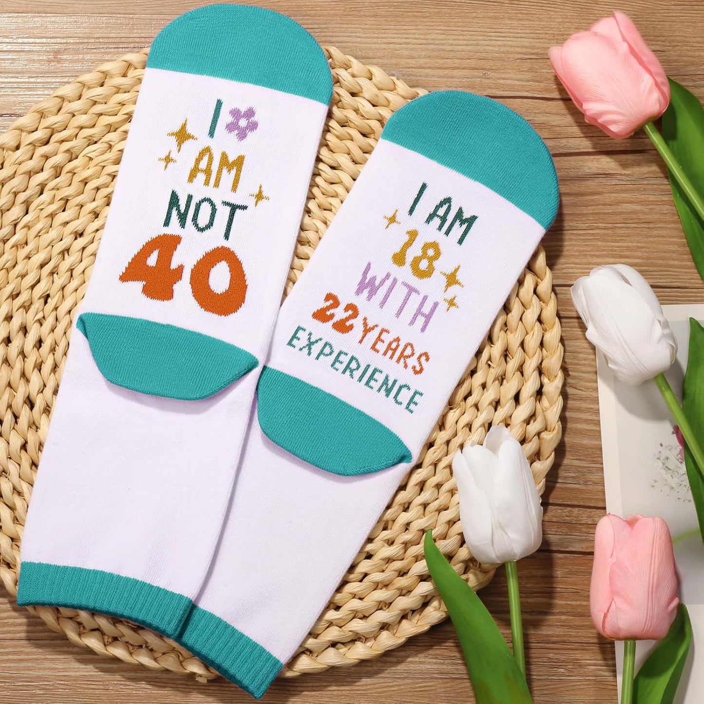 40Th Birthday Gifts for Women Her, Funny Turning 40 Year Old Gifts, Best 40 Fabulous 1985 Birthday Gifts Basket Unique Happy 40Th Birthday Gifts Ideas for Her Mom Sister Friend Wife Daughter Coworker