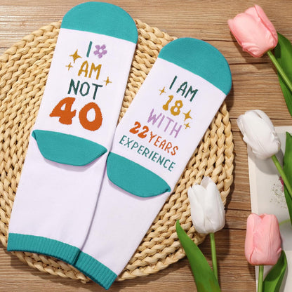 40Th Birthday Gifts for Women Her, Funny Turning 40 Year Old Gifts, Best 40 Fabulous 1985 Birthday Gifts Basket Unique Happy 40Th Birthday Gifts Ideas for Her Mom Sister Friend Wife Daughter Coworker