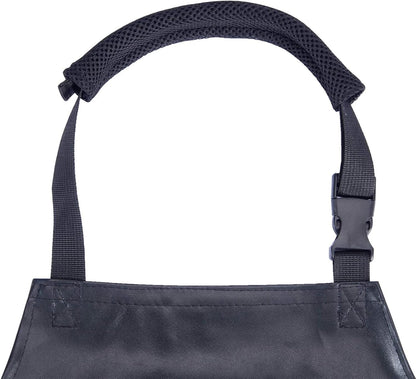 2 Pack Waterproof Rubber Vinyl Apron for Unisex Adult, Lightweight Chemical Resistant Industrial Work Apron