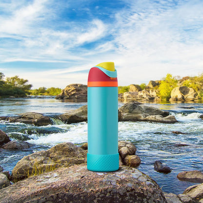 Silicone Boot for Owala Water Bottle 24 Oz 32 Oz 40 Oz, Anti-Slip Protective Sleeve for Freesip/Twist/Flip Stainless Steel Water Bottles Accessories