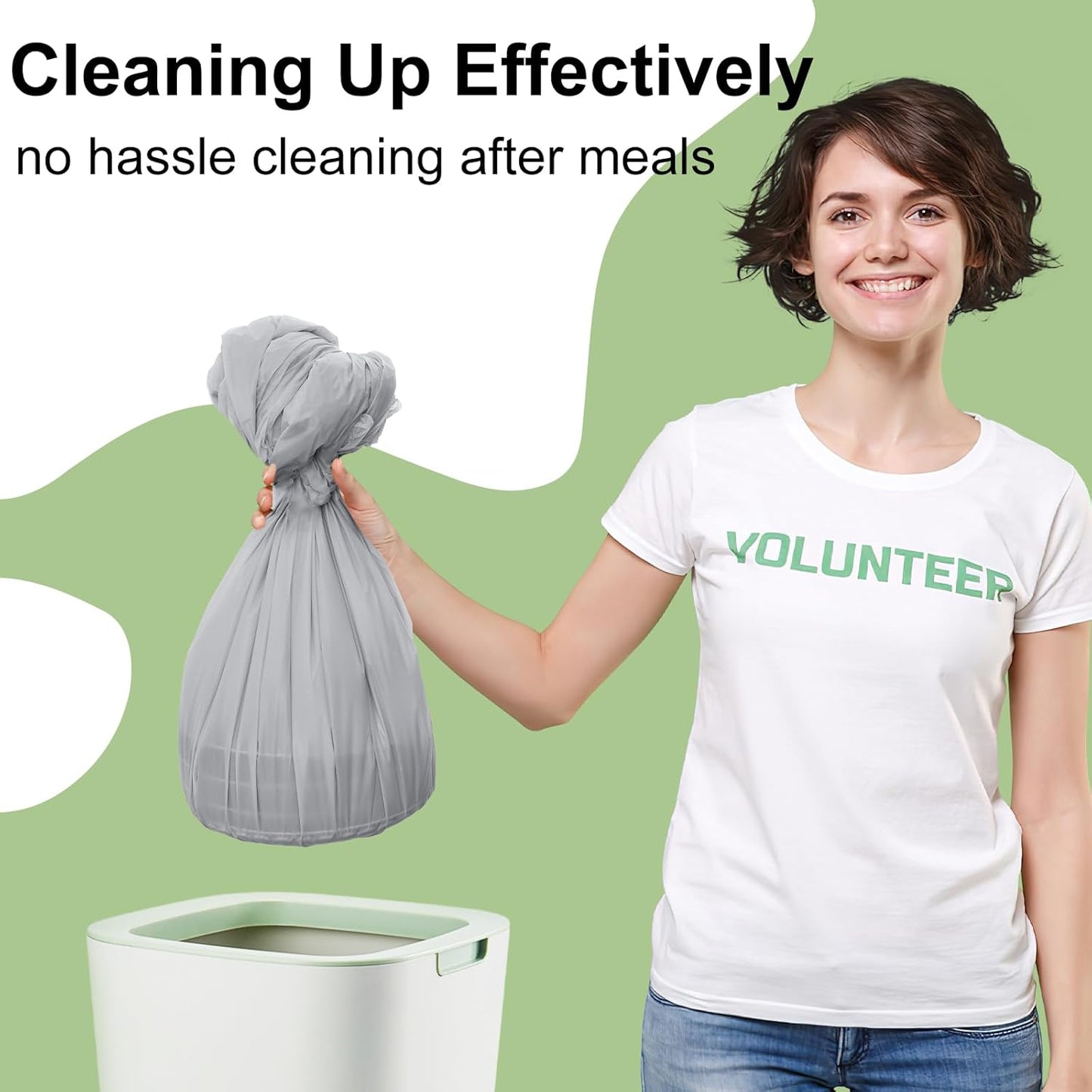 6 Packs Disposable Plastic Table Cloth, 54 X 108 Inch Waterproof Rectangle Tablecloth, Leakproof & Sturdy Decorative Table Covers for Picnic, Party and Outdoor, Grey