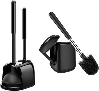 Toilet Brush and Holder &  Toilet Brush and Plunger Set