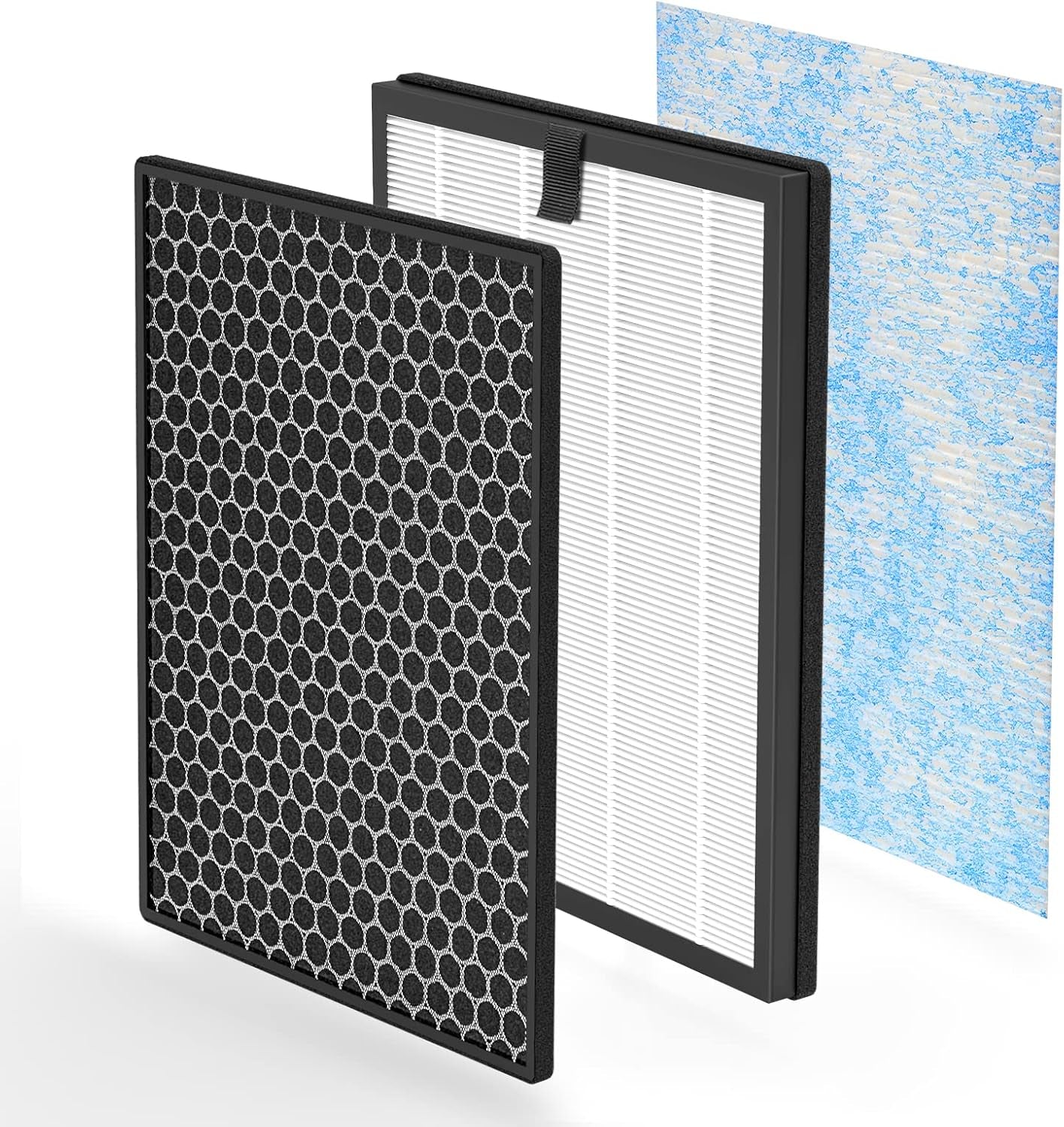 Airmax8L Replacement Filter for Okaysou Airmax8L Air Purifier - 3-in-1 Blue & 2-in-1 Duo-Filter Carbon Filter