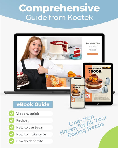 48Pcs Russian Piping Tips Set, Piping Bags and Tips Set with 12 Russian Tips, 2 Icing Tips, 30+1 Pastry Bags, 3 Couplers for Cake Decorating, Cupcake, Cookie, Baking