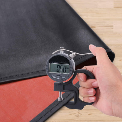 Thick Waterproof Rubber Black Vinyl Apron for Men 39" Heavy Duty Long Chemical Resistant Industrial Work Apron Adjustable Plastic Aprons for Dishwashing Butcher Dog Grooming Lab Work Cleaning Fish