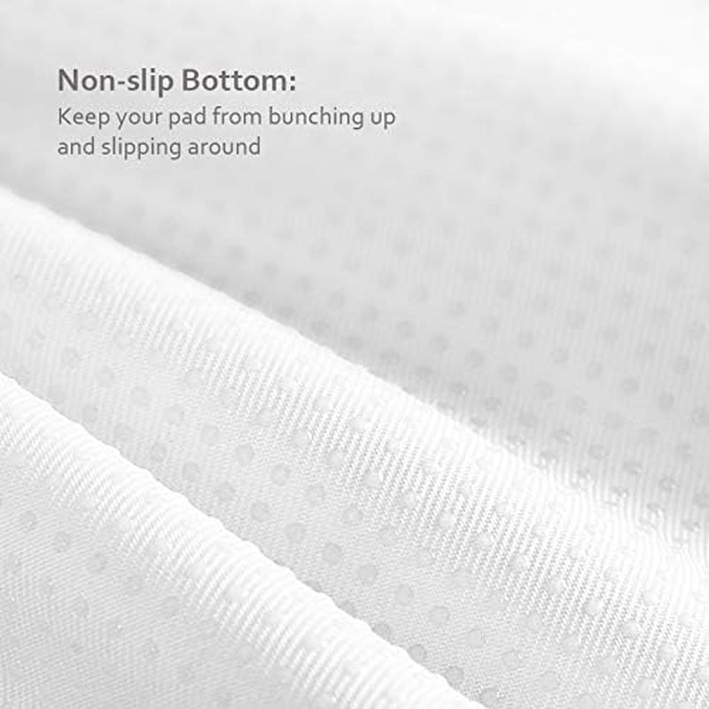 Waterproof Chair Pads for Incontinence Washable 22'' X 21'', 2 Pack Absorbent Seat Protector Pee Pads for Adults, Elderly, Kids, Toddler and Pets, Grey