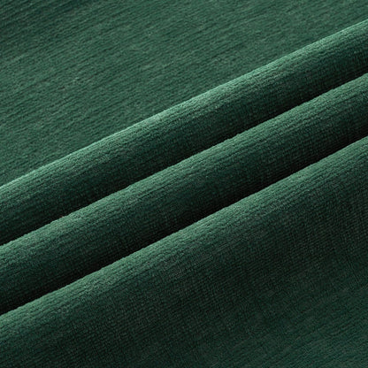 Dark Green Couch Pillow Covers 18X18 Inch, Set of 2 Soft Chenille Decorative Square Throw Pillow Covers Christmas Farmhouse for Sofa Living Room Bed